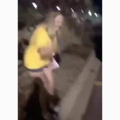 WCGW stepping on a banana to throw a tantrum?