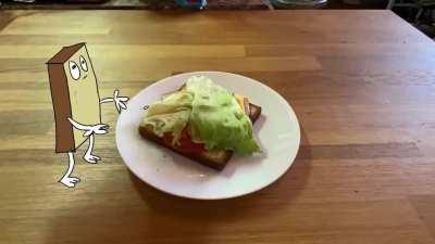 Makin sandwiches with @hombre_mcsteez