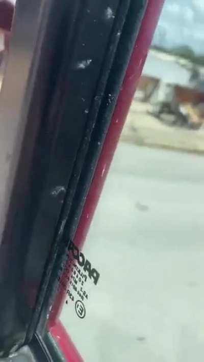 Waiting till the last moment to change your mind. Happened in Luling, Texas.