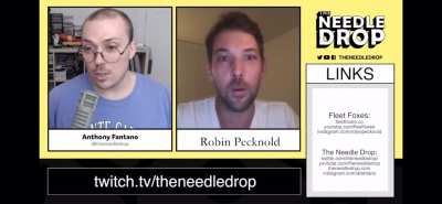 My favourite moment in theneedledrop’s interview
