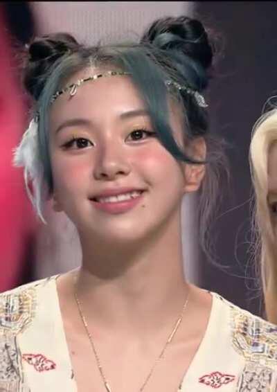 Cute Chaeoyung blep