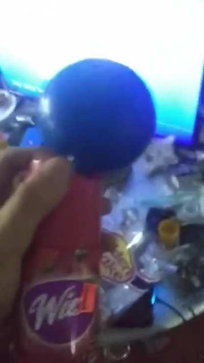 Careful not to blow a lung out !