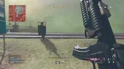 FlashBang UnderBarrel makes enemy surrender