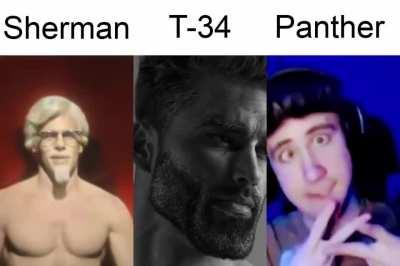 Panther ain't even a medium tank