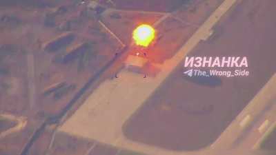 Ru POV: MiG-29 gets destroyed by a precise Iskander hit, near Dnipropetrovsk (claimed) 