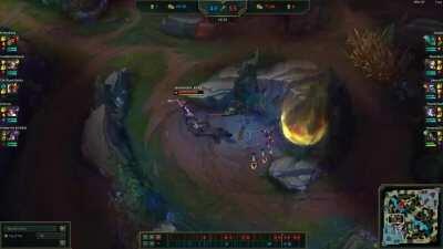 Akali's Q working as intended