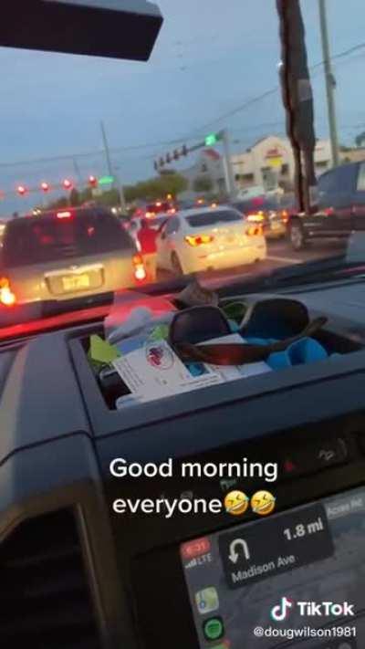 Idiot trying to act tough