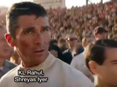 Thank you KL and Shreyas Iyer 🔥