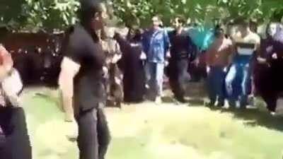 Interesting ceremony.