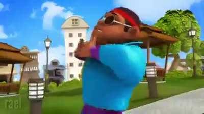 first time minum kopi be like