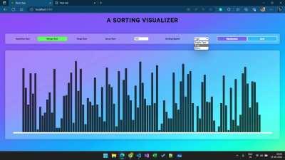 A Sorting Visualizer - Project (Update 3) | Your thoughts?