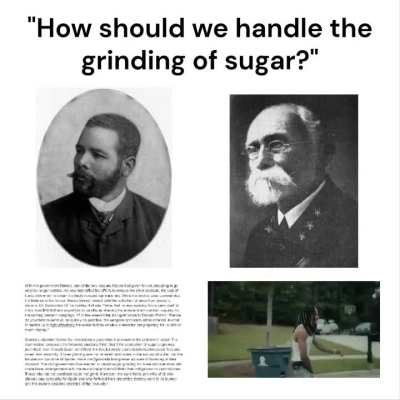 One would think he was holding a grudge from the Dominican Restoration War.