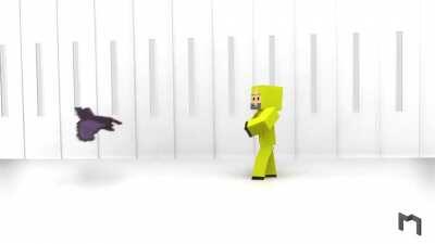 Eminem's GNAT Music Video in Minecraft Animation