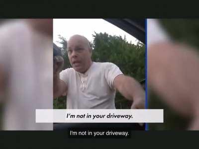 Man shoots at driver that accidentally turned into his driveway.