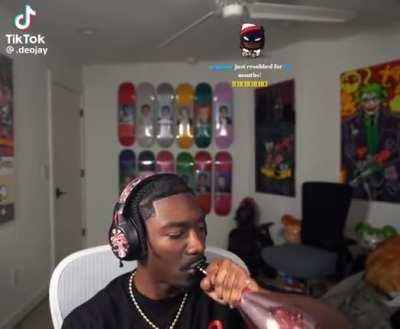 Bruce got those magic lips