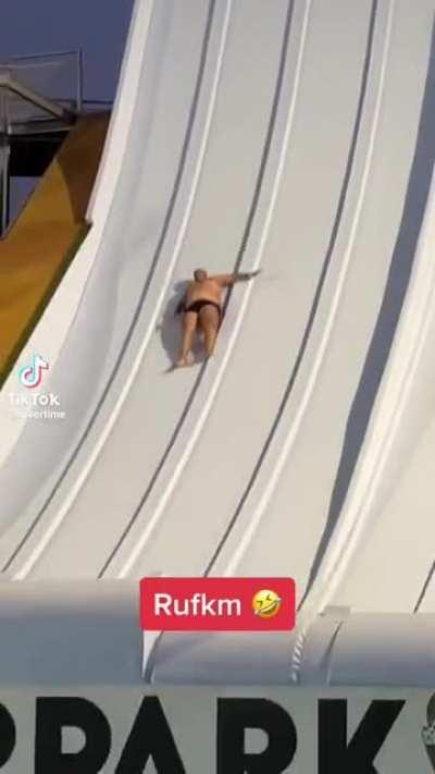 HMB while I do the ultimate dad slide and dive