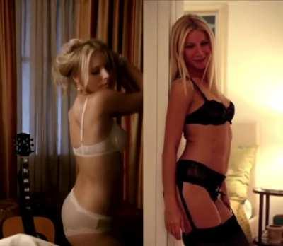 Who'd you have riding on top of you: Kristen Bell or Gwyneth Paltrow