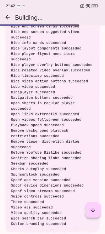 Why can't I install the patches