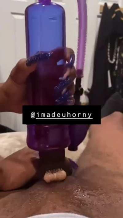 He couldn’t resist getting out into the chamber, && I edged his life away .!!!