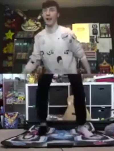 dawko goes to macdonals. i am so happy for him.