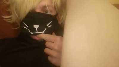 Ruining it so I can catch every single drop of tasty cum >_<