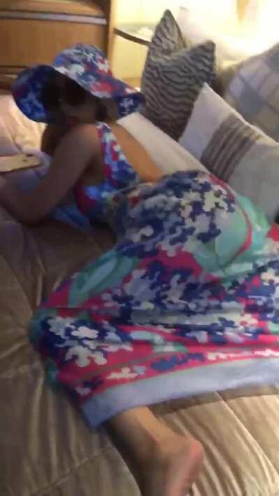 Shaking it in a sundress