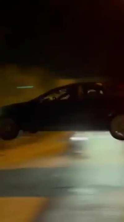 real footage of XQC riding his Tesla