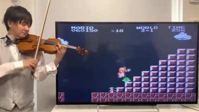 This Violinist Plays the Game So Accurately