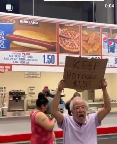 Canadian Costco man has had enough.