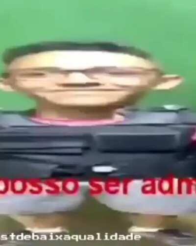 Porque no Final tem uma música De curso de inglês mano.