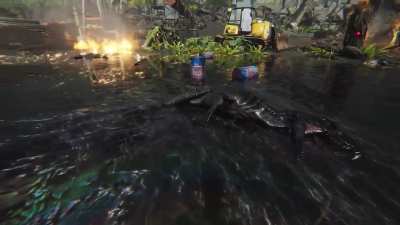 Immersive FPS game set on an uncharted island