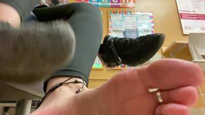 Gotta love letting them free in the break room