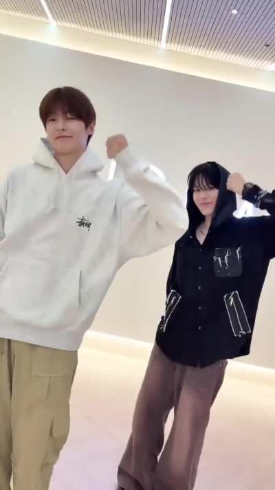 251026 Yang Heuichan DKB Instagram Update (with Kang Woojin): 'Irony' Challenge (orig. DKB)