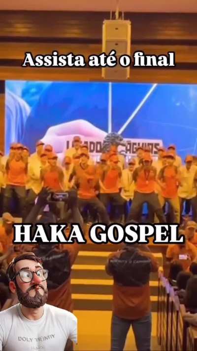 Grupo Legendários performando o Haka