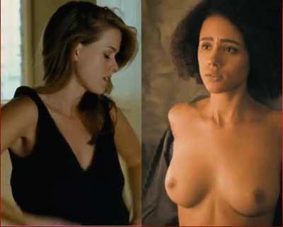 Best Breasts: Alice Eve vs Nathalie Emmanuel