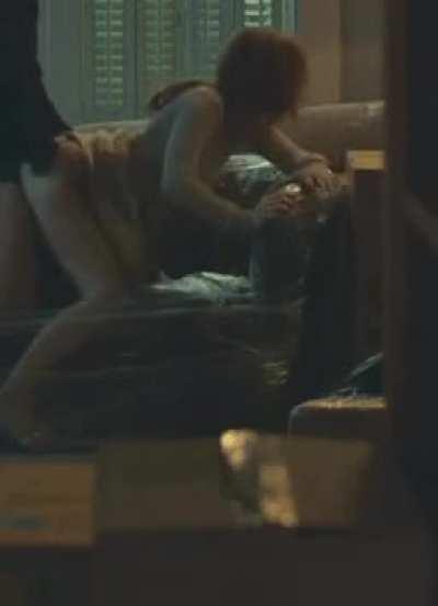 Jessica Chastain butt-jiggling fucking