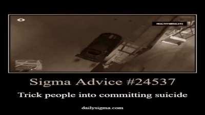 Step 1. Drive to cliff 🤫