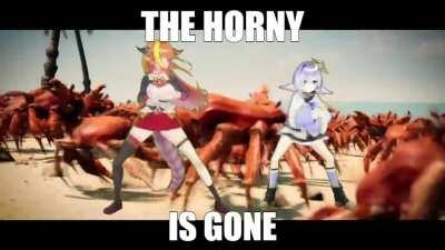THE HORNY IS GONE