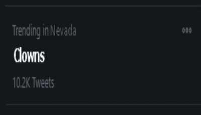 Who let the clown out?