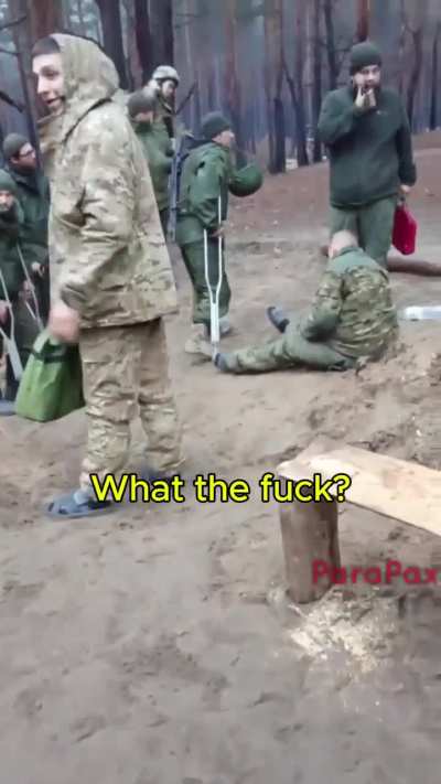 Elite Russian soldiers ordered to attack using crutches