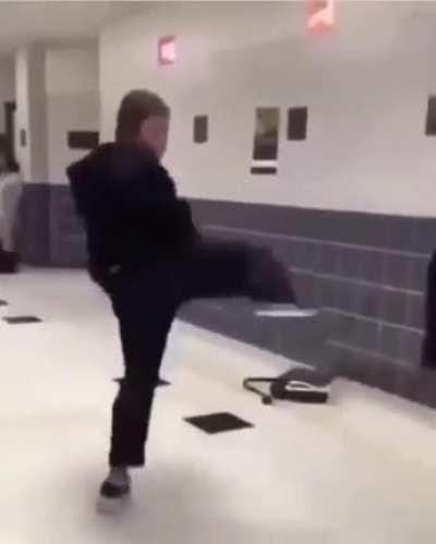 To bring dance moves to a fist fight.