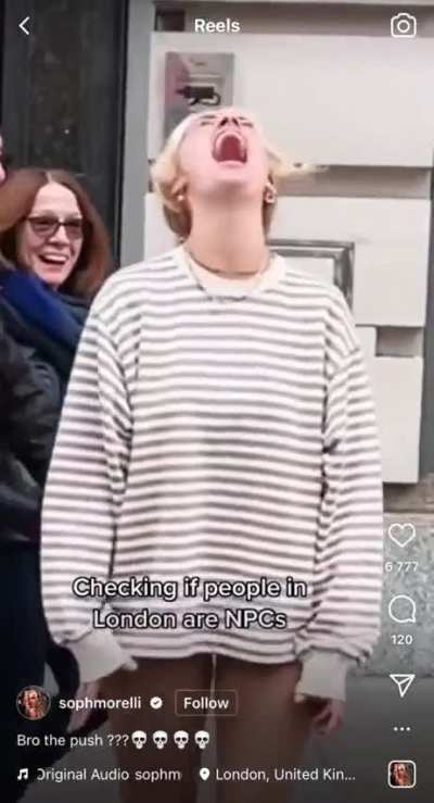 Jumping onto people and being surprised they ain’t having it