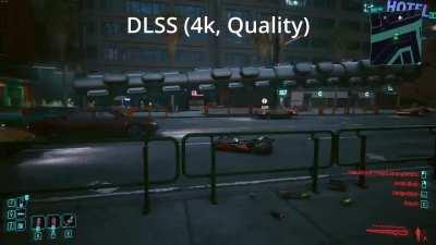 I don't think most people realize just how bad TAA ghosting can be. Both clips are using identical settings, no frame-generation. 