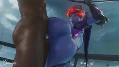 Widowmaker - A Spider Trapped in the Rain