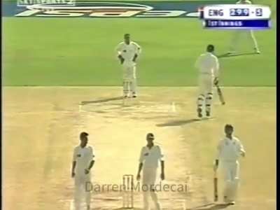 Lovely timing and balance from Graham Thorpe