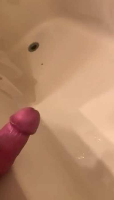 Fucking the bathtub