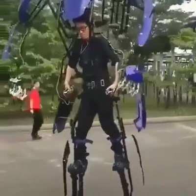 This exoskeleton is punky..