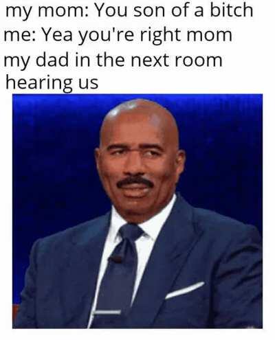 Who's laughing now son?