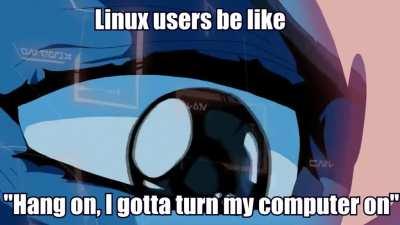 What windows users see when I turn on my computer