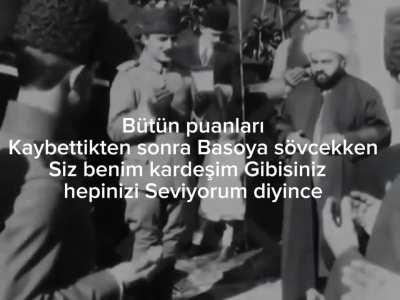 Oğlum ağlattın lan bizi